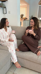 Blush & Bow Pajama Set