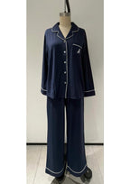 Oxford Navy Pajamas