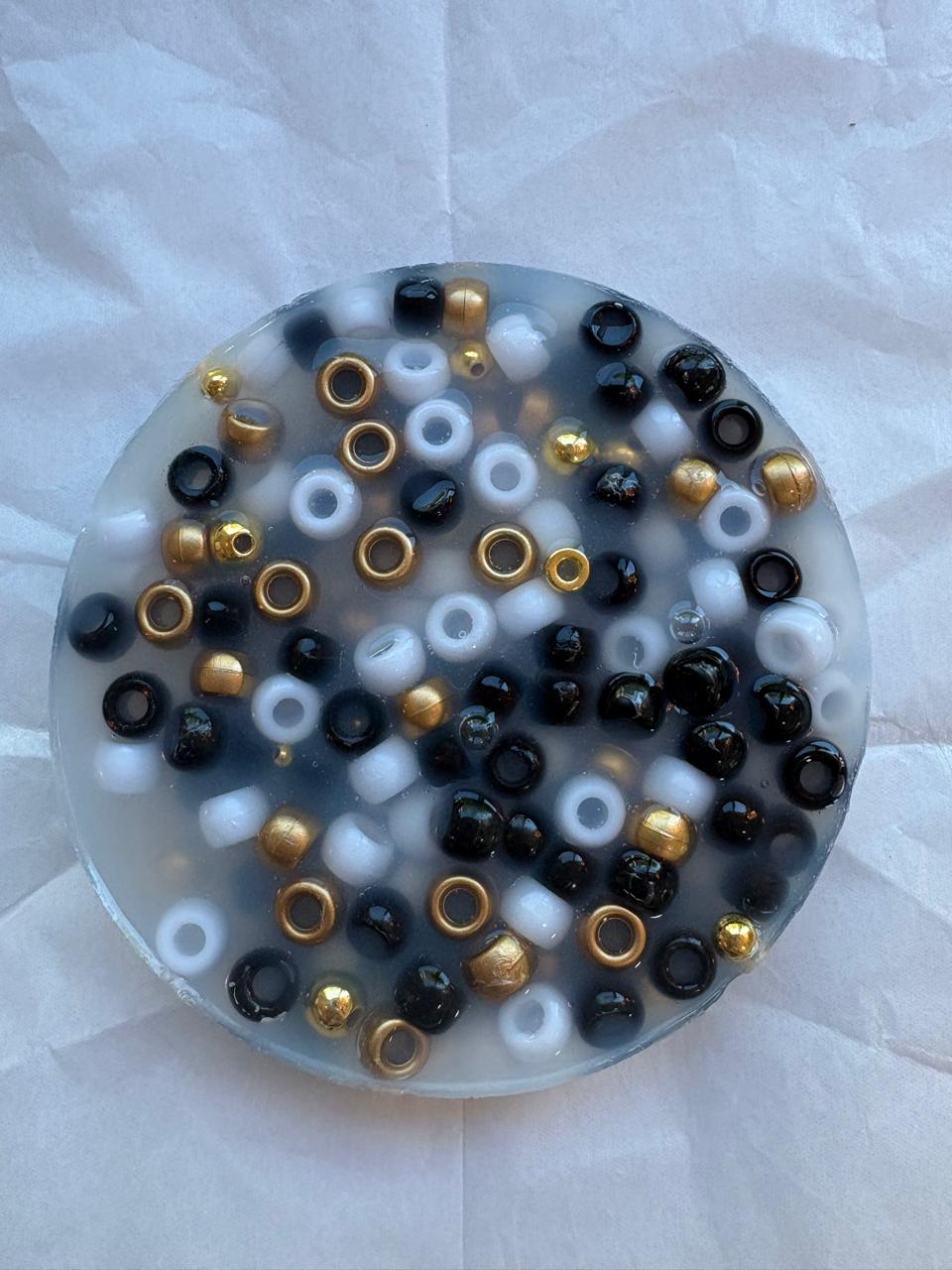 Pick Me Pad — Black, White and Gold