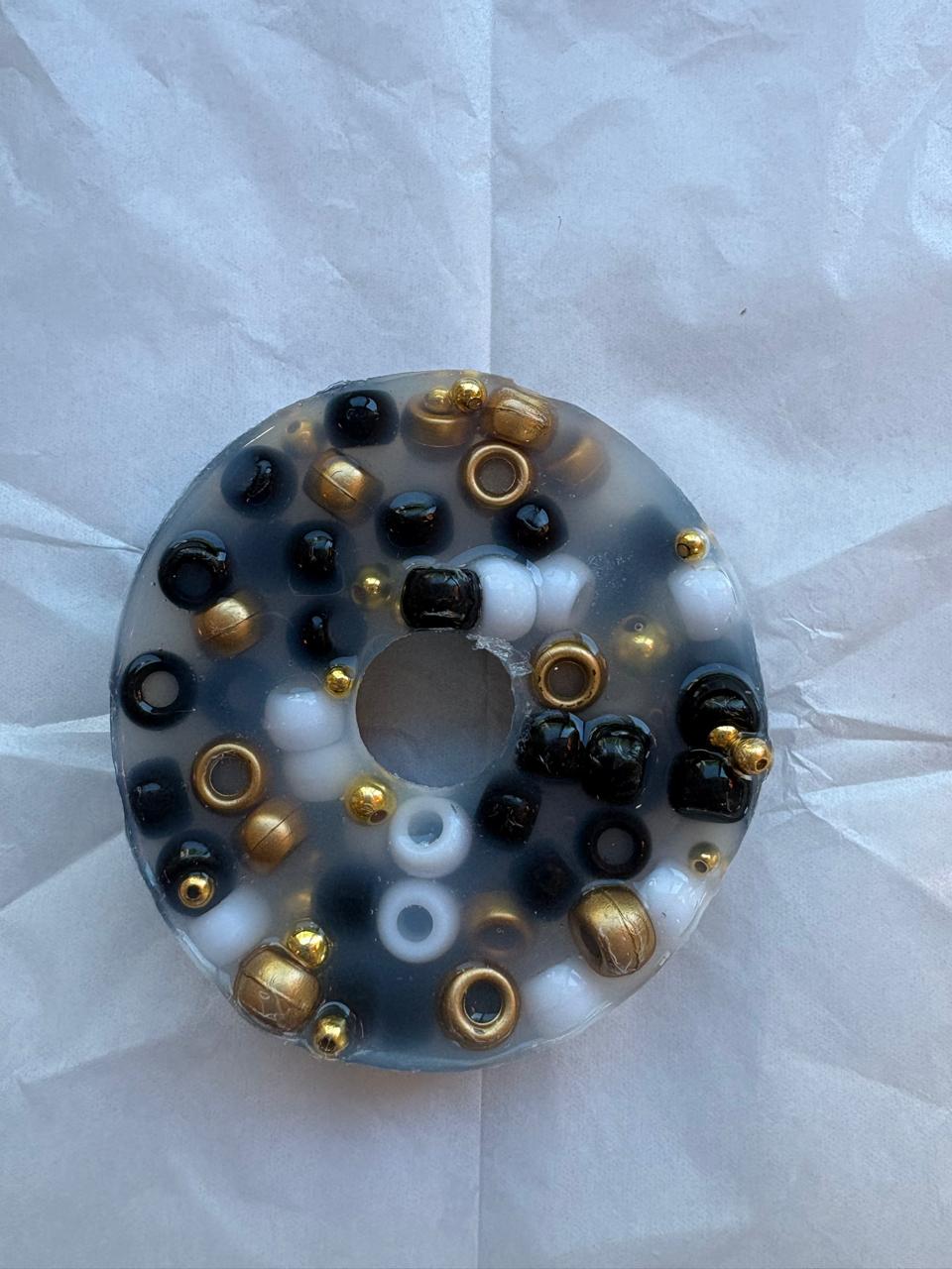 Pick Me Pad — Black, White and Gold