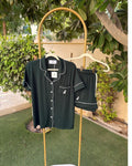 Emerald Pajamas - SHORT SET - NEW